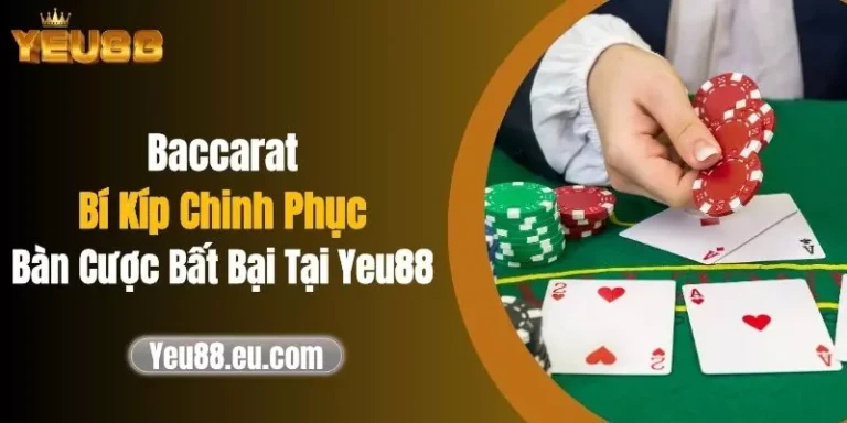 Baccarat - Bí Kíp Chinh Phục Bàn Cược Bất Bại Tại Yeu88