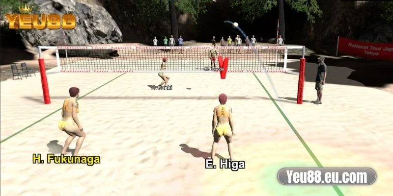 Bóng chuyền bãi biển: Game Thể Thao Năng Động Tại Yeu88 1 Giới thiệu game Bóng chuyền bãi biển Yeu88