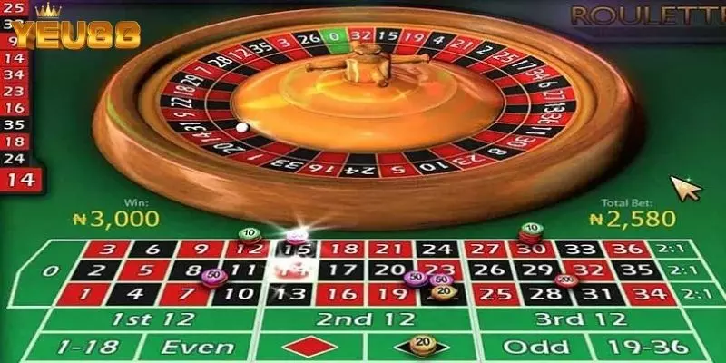 Roulette Yeu88 - Siêu Phẩm Cá Cược Được Yêu Thích Nhất 2025 2 Khám phá luật chơi Roulette Yeu88 chi tiết, dễ hiểu