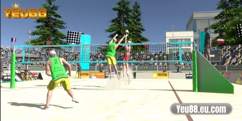 Bóng chuyền bãi biển: Game Thể Thao Năng Động Tại Yeu88 2 Luật Chơi Bóng chuyền bãi biển tại Yeu88